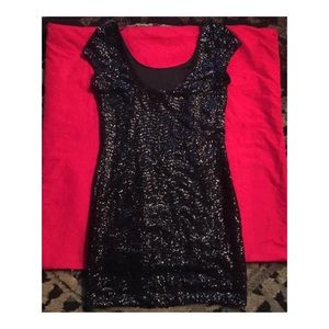 Black sequin dress (never worn)